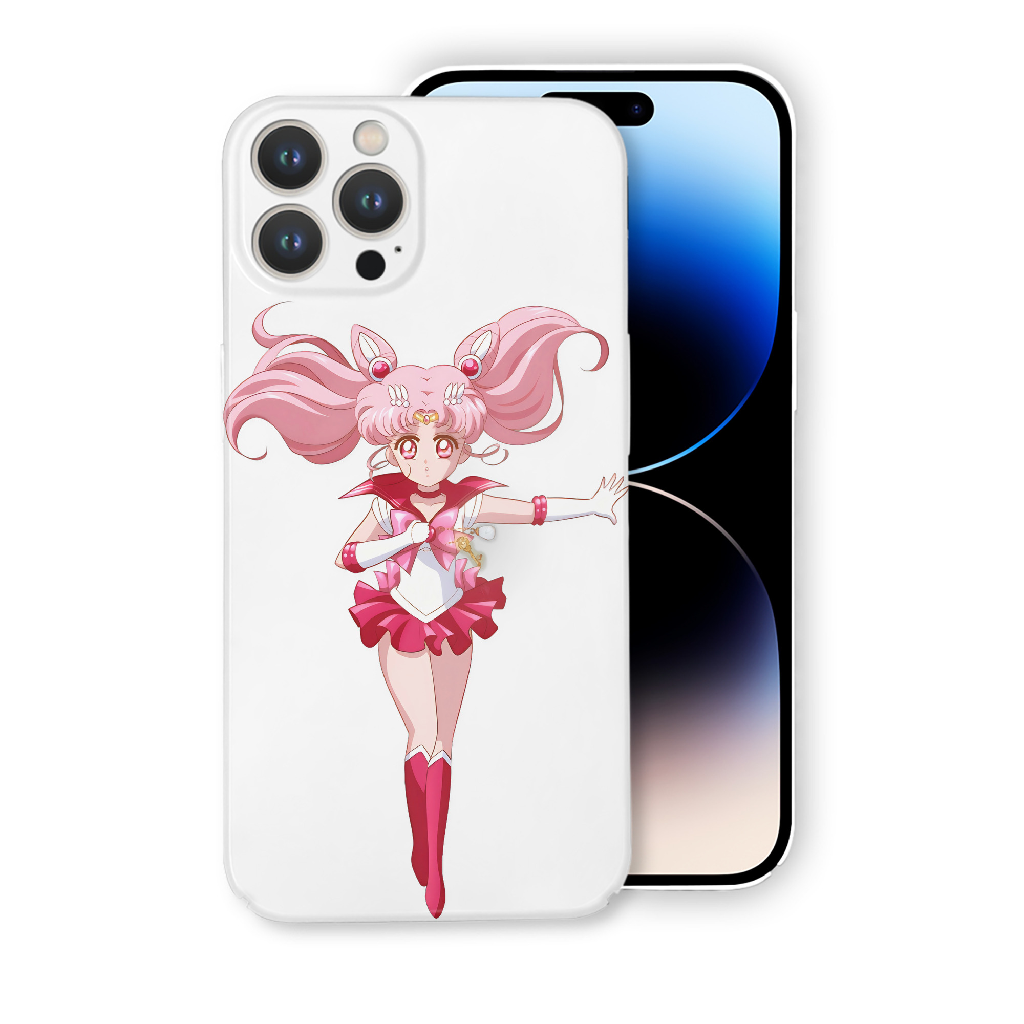 （画像用） 美少女戦士セーラームーン ちびうさ Sailor Moon Chibiusa Tsukino Usagi Small Lady Serenity 【iPhone 14シリーズ対応】ハードケース